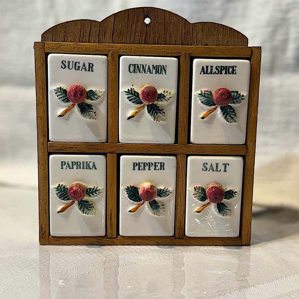 Vintage Spice Rack- Japan